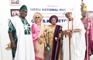 Runsewe Commends Ijebu National Museum, Presents Plaque to Curator, Wanda Ibru