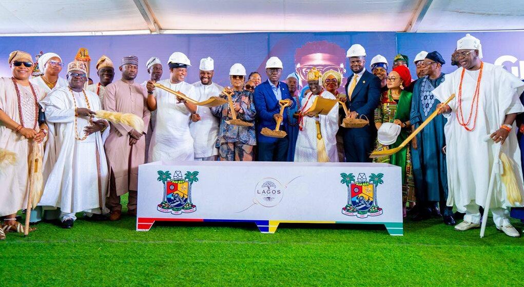 Gov. Sanwo-Olu performs groundbreaking of Lagos Film City in Epe